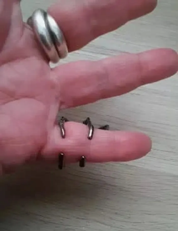 Bague Araignée, couleur Noire ou Argentée, style Gothique, réglables - photo numéro 6