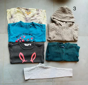 Lot vêtements fille mi saison hiver 3 ans