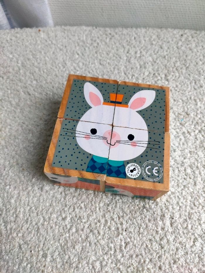 Mes premiers cube portrait de la forêt - Janod - photo numéro 2