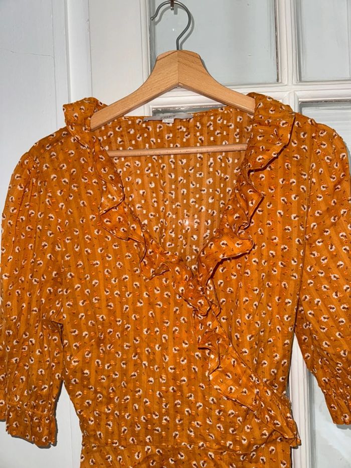 Blouse cache cœur Loft  Taille M - photo numéro 2