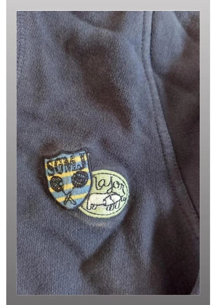 Gilet veste bleu marine sergent major 12 ans - photo numéro 2