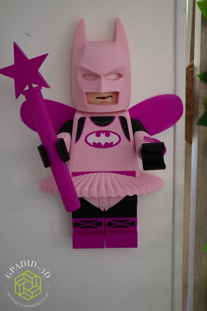 Dévidoir de papier toilette ou simple décoration murale dans un style Lego - photo numéro 4