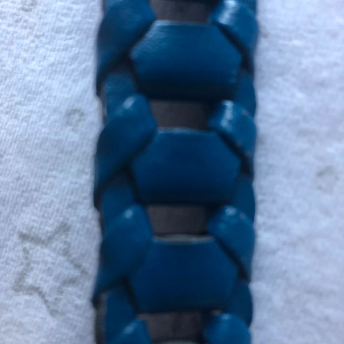Ceinture bleue taille unique - photo numéro 3