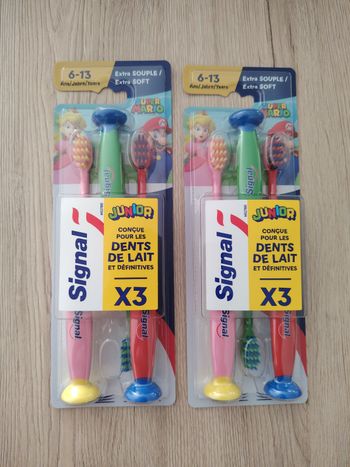 Brosses à dents enfant signal
