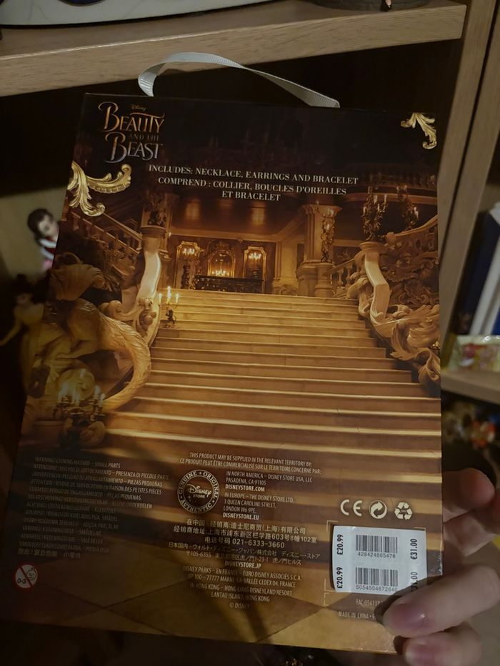 Bijoux la belle et la bête - photo numéro 3