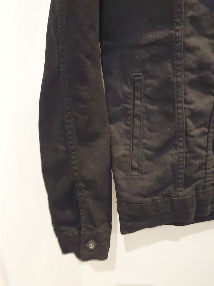 Veste en jean Charleville noire Taille L (taille petit) - photo numéro 3
