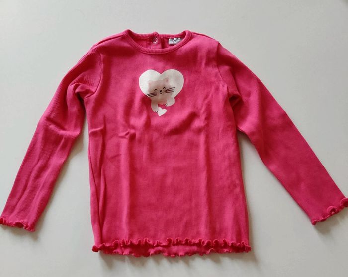 T-shirt rose taille 18-24 mois