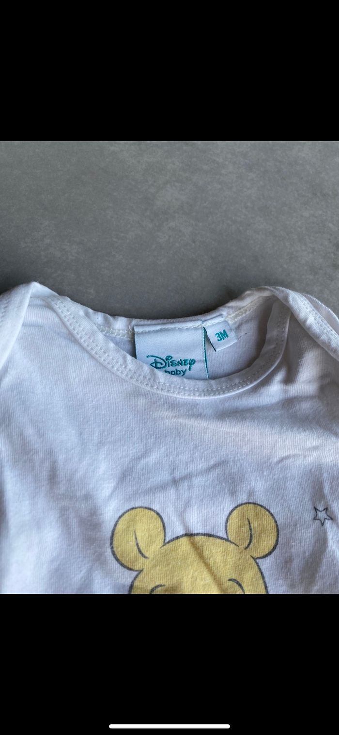 Body manches longues Winnie l'Ourson 3 mois - photo numéro 6