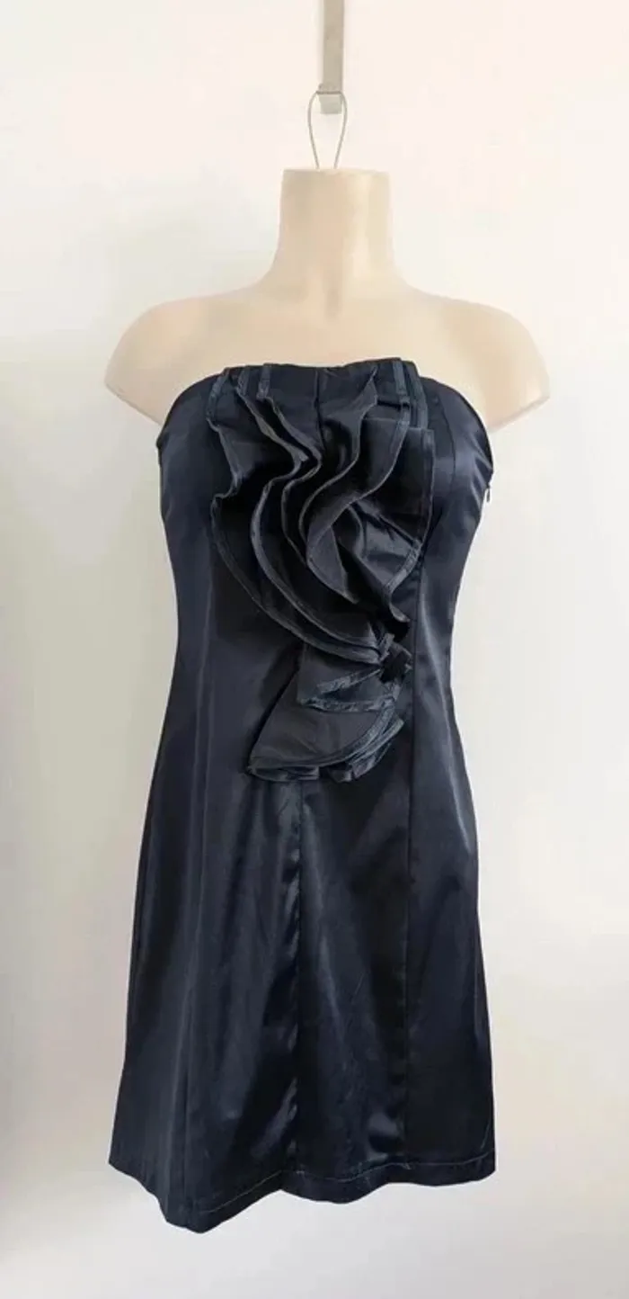 Robe bustier cocktail neuve - Carla Giannini - taille M - Made in Italy