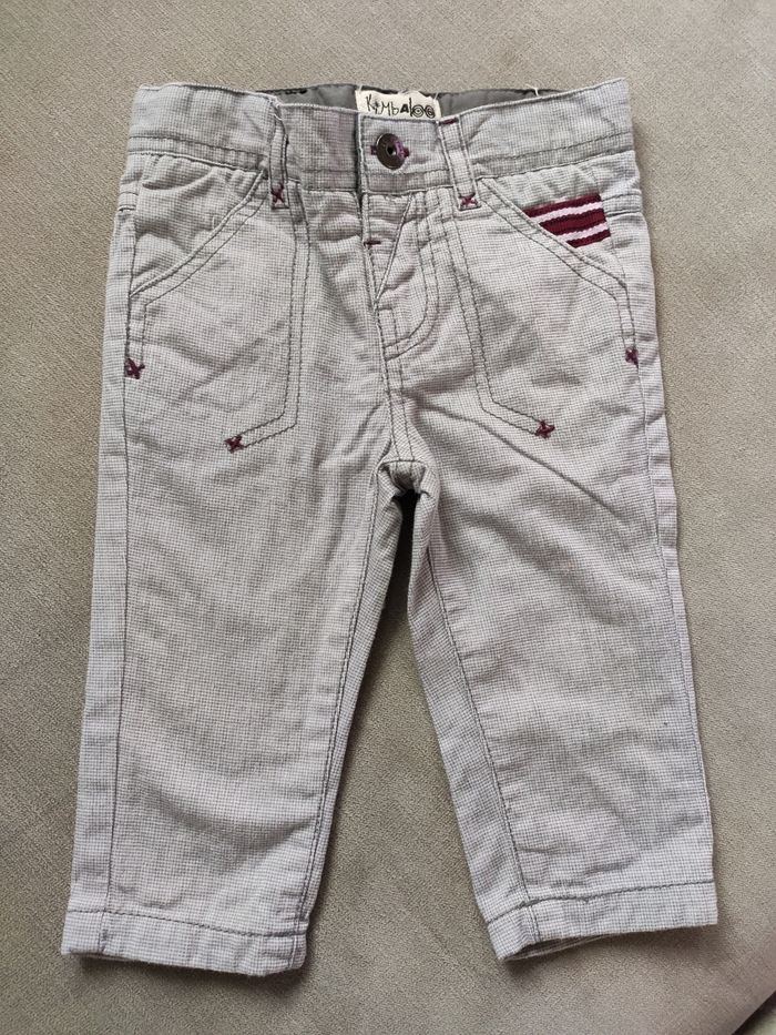 Jean gris Kimbaloo 6 mois