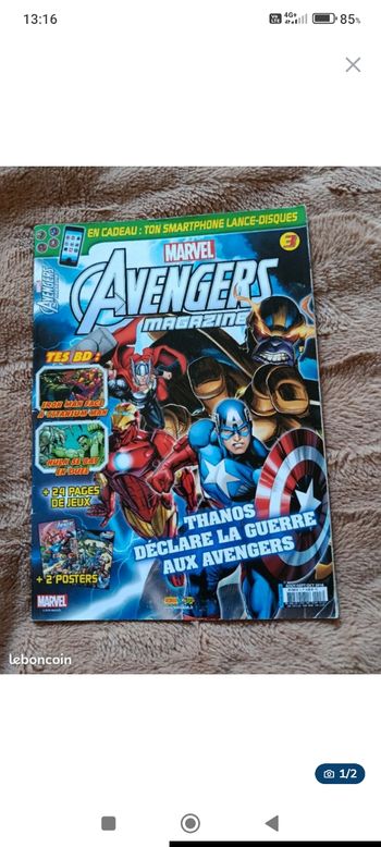 Vend magazine avengers 