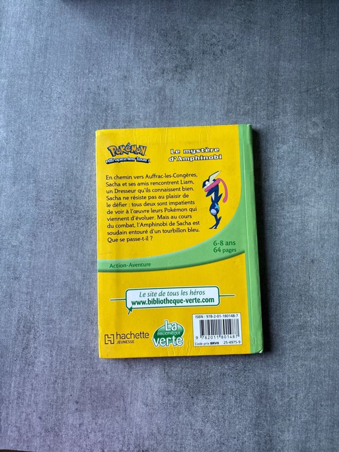Livre Pokémon xy le mystère d amphinobi - photo numéro 2
