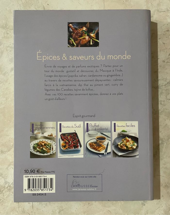 Livre de cuisine Épices et saveurs du monde - photo numéro 2