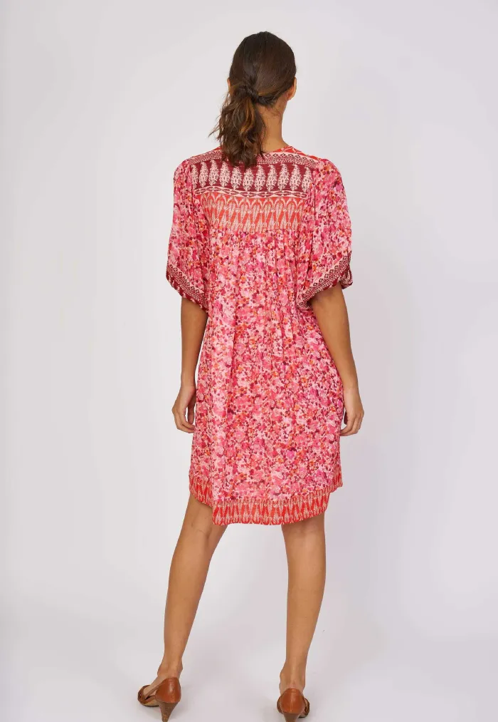 Robe courte imprimée CABALA - Derhy - taille M - photo numéro 3