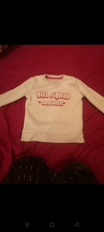 Pull fille 4 ans