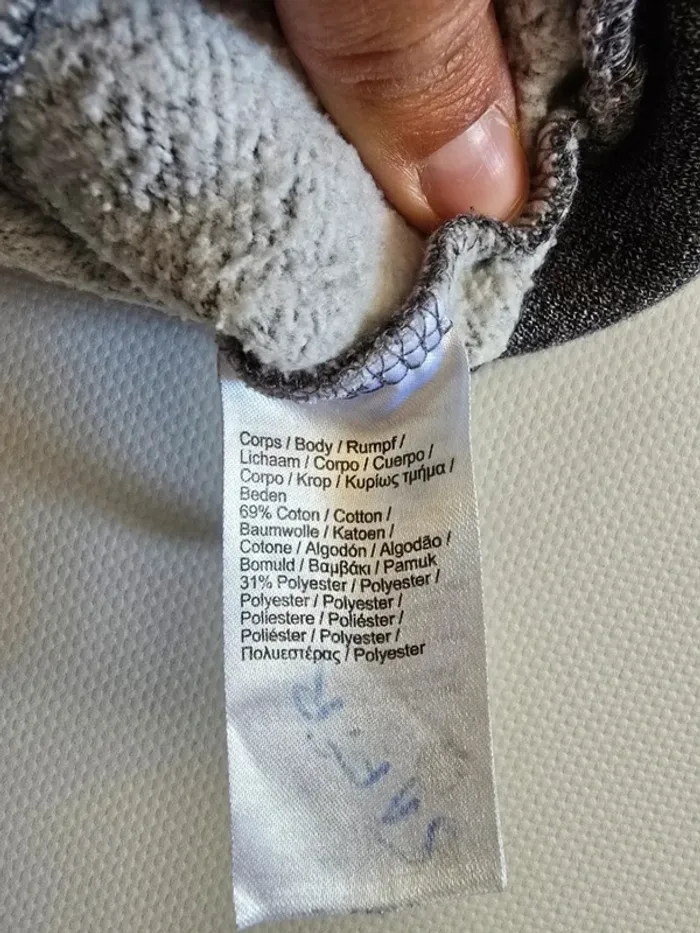 Gilet zippé à capuche lacoste - photo numéro 4
