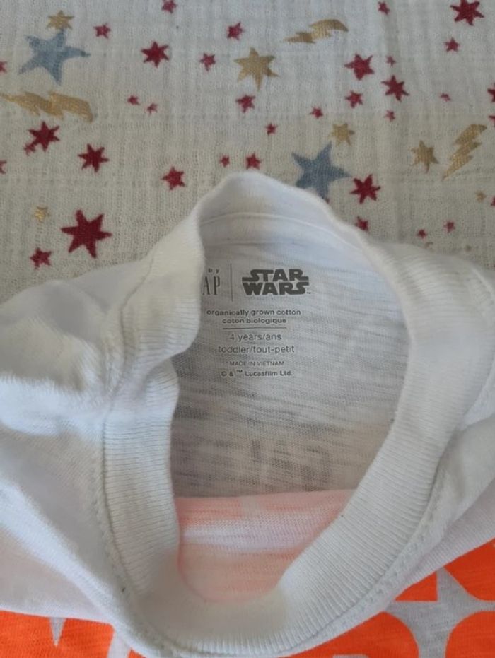 T-Shirt MC Star Wars Gap 4 ans - photo numéro 2