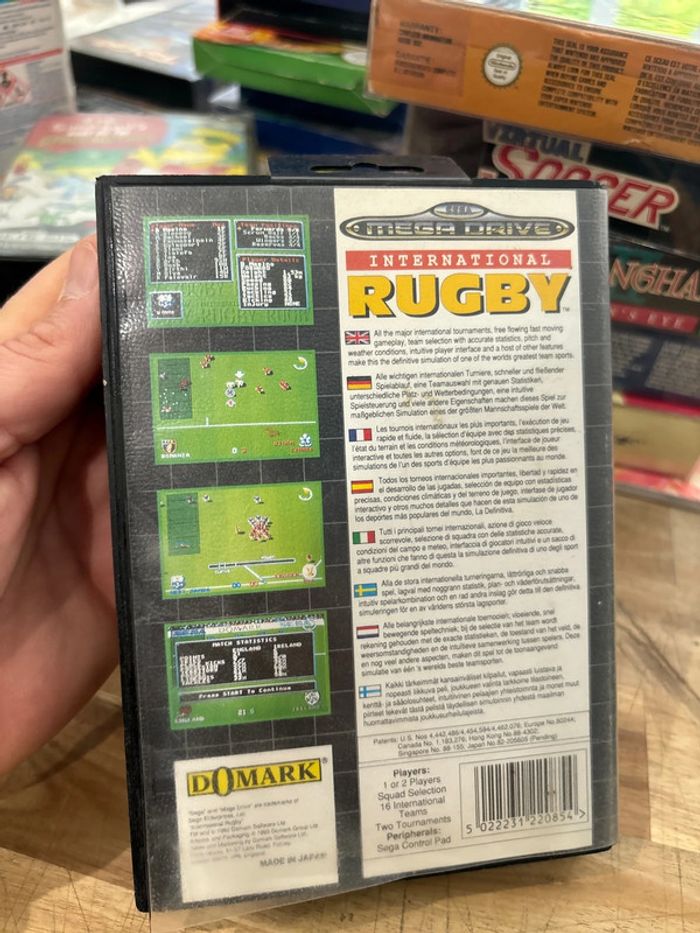 International Rugby - SEGA Megadrive - photo numéro 2