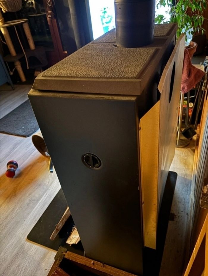 Poêle à bois DEVILLE 50 cm - photo numéro 2