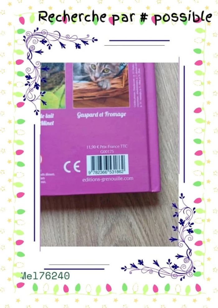 Livre puzzle chat - photo numéro 4