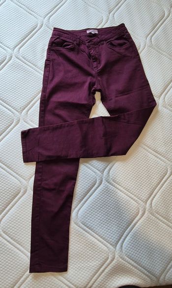 Jean femme Taille 38 prune