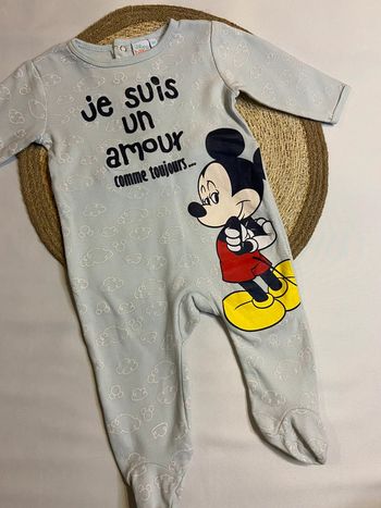 Pyjama fin été une pièce garçon Mickey