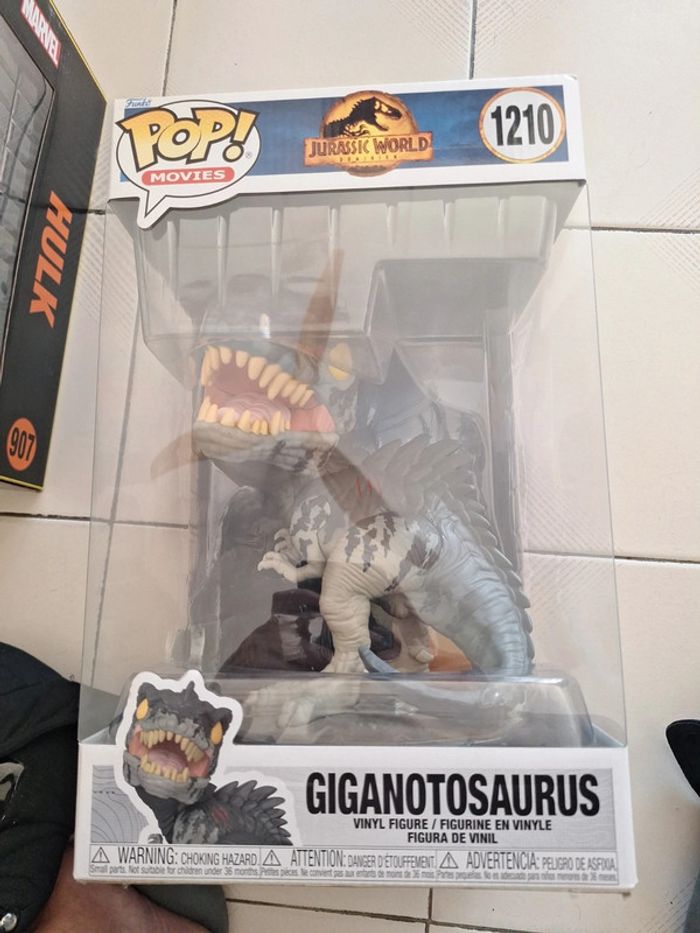 Pop funko giganotosaurus jurassic world