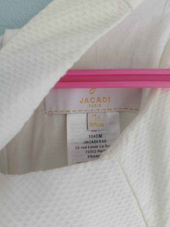 Robe de cérémonie blanche fille 4 ans - photo numéro 6