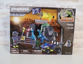 Playmobil - Dino Rise - L'Aventure du raptor - 70866