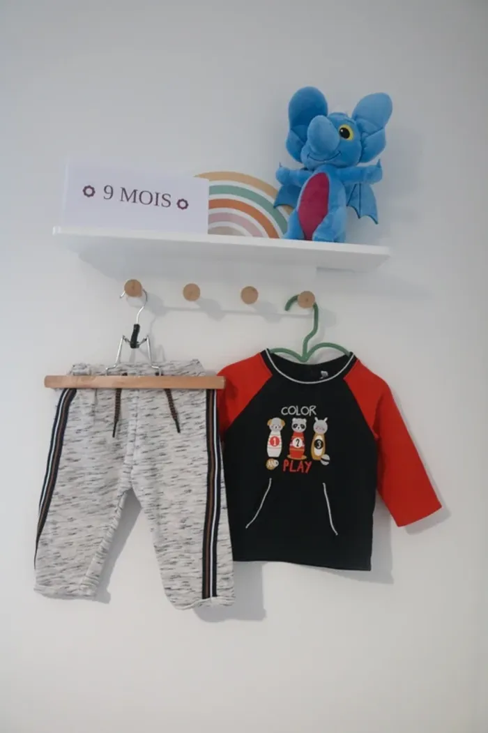 Ensemble pull Orchetra et jogging Creeks 9 mois
