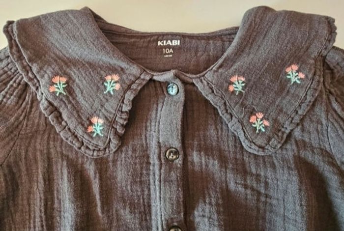 blouse/chemise ample pour enfant, taille 10 ans - photo numéro 3