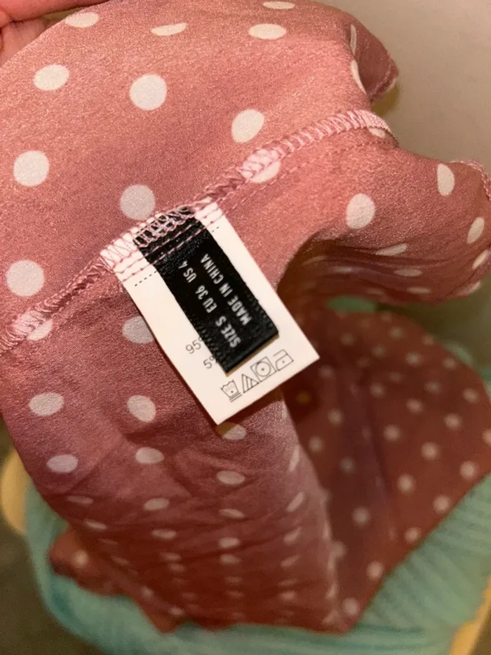 Robe rose à motif - photo numéro 5