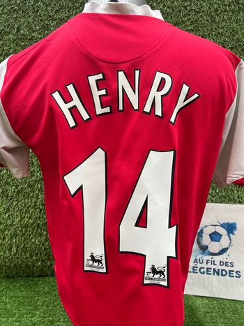 Maillot Henry arsenal