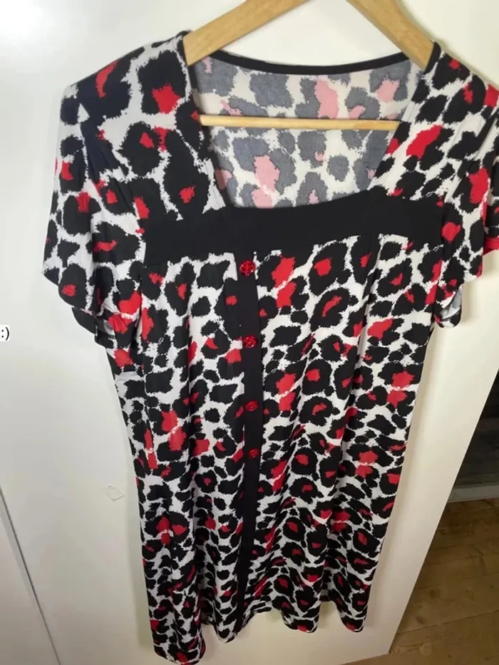 Robe légère imprimé femme taille 44 - photo numéro 3