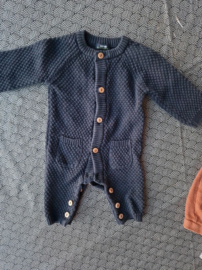 Lot 4 vêtements automne hiver taille 1 mois - photo numéro 10