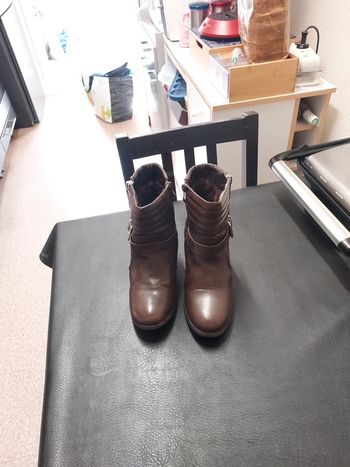 Bottines zippés femme 38