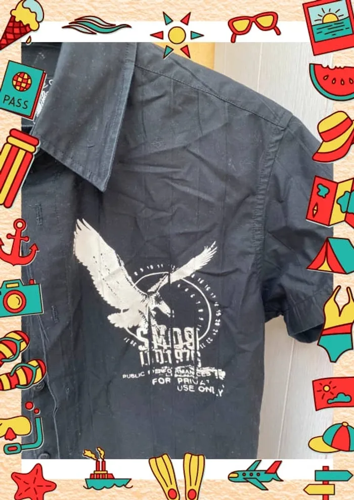 Chemise sans manches Smog south limited S - photo numéro 2