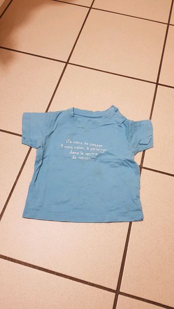 Tee-shirt 18 mois, tout compte fait.