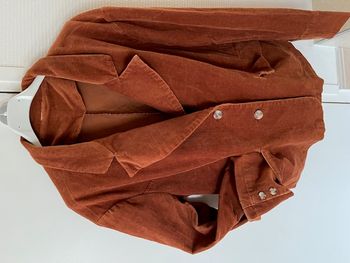 Veste velours côtelé