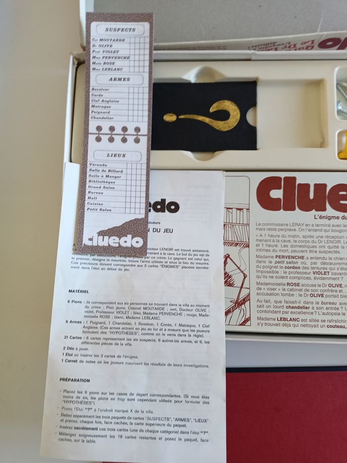 Cluedo miro meccano complet - photo numéro 5