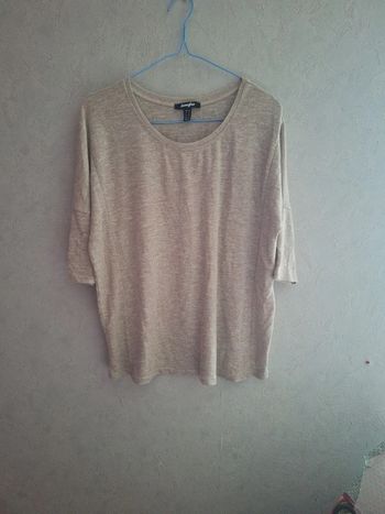 Tee shirt over size xS jennyfer