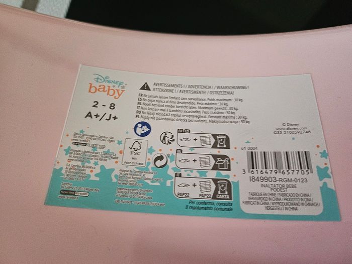 Marche pied neuf  Disney - photo numéro 3