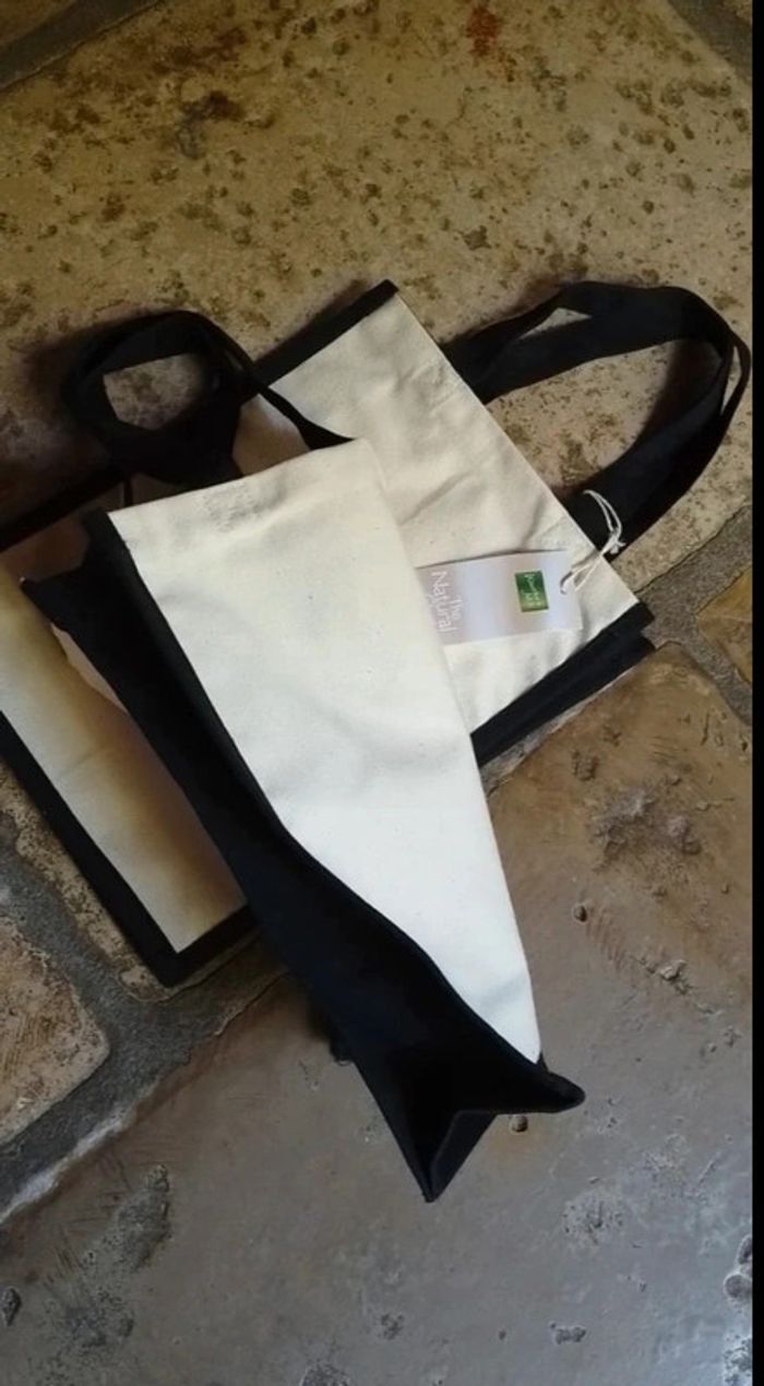 2 sacs cabas 30x25cm Westford Mill - photo numéro 3