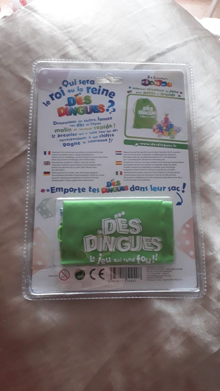 Jeu dés dingues - 64 dés - photo numéro 2