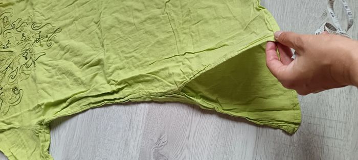 Haut manches mi longue taille L en très bon état Allyer femme - photo numéro 12