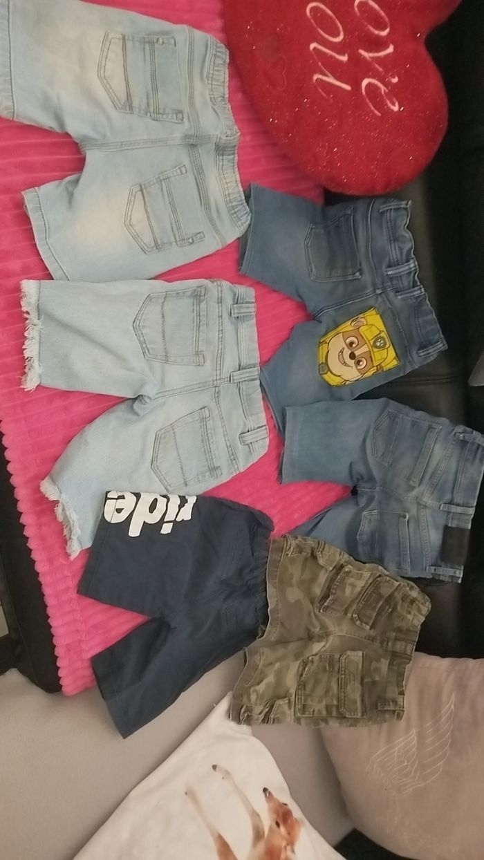 Lot 6 shorts été garçon 5 ans - photo numéro 2