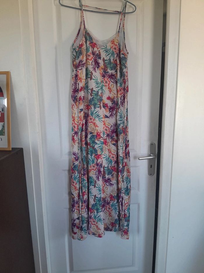 Jolie robe longue été à bretelles pimkie - photo numéro 2