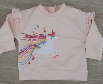Sweat bébé fille taille naissance