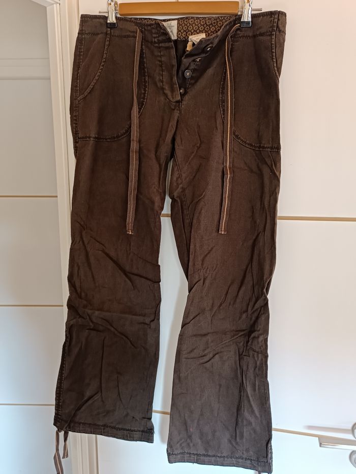 Pantalon lin