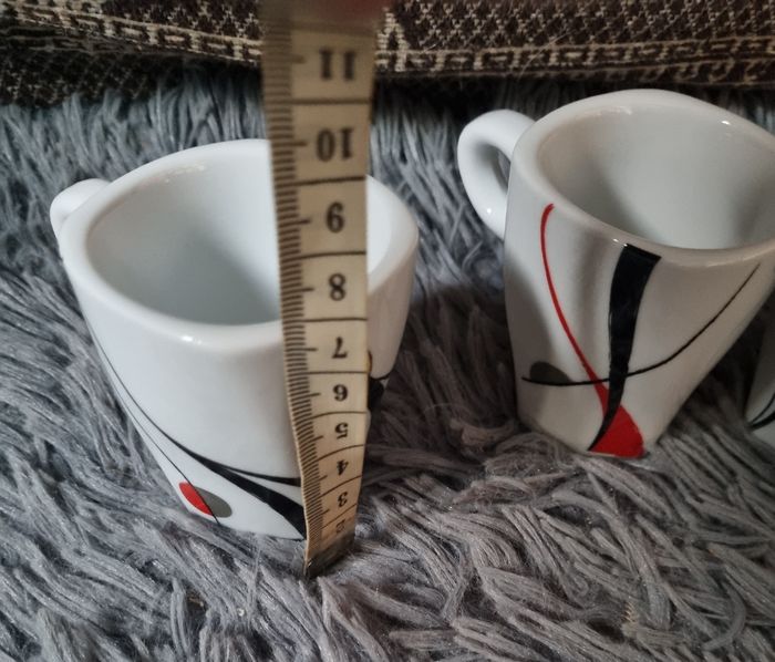 Ensemble de 5 tasses à café Folliet - photo numéro 7